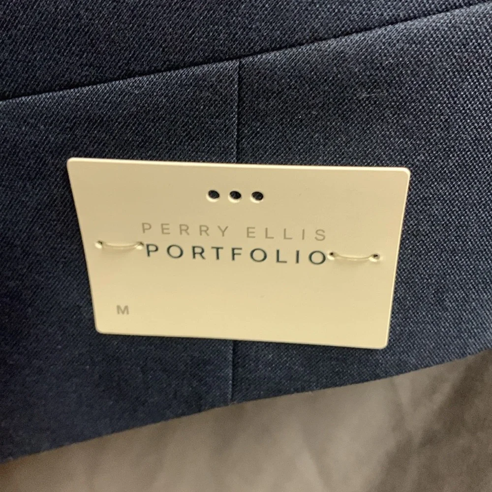 Perry Ellis‎ Portfolio Men's Blue 5-Button Suit Vest NWT